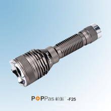 18650 Linterna táctica recargable del CREE Xm-L U2 (POPPAS - F25)